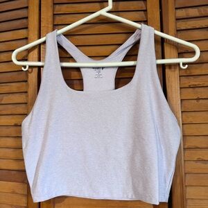Old Navy Active Light Lavender Crop Tank